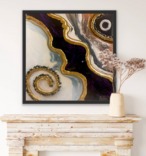 Load image into Gallery viewer, Flowing Gems 30" x 30"