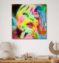Load image into Gallery viewer, Female Synthesis of Colors 30" x 30"