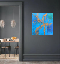 Load image into Gallery viewer, Streets of Gold 24" x 24"