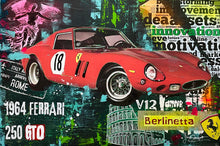 Load image into Gallery viewer, Ferrari 250 GTO  36" x 24"