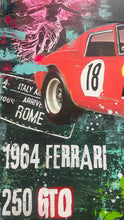 Load image into Gallery viewer, Ferrari 250 GTO  36" x 24"