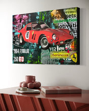 Load image into Gallery viewer, Ferrari 250 GTO  36" x 24"