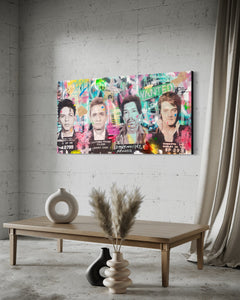 The Most Wanted - 48" x 24"