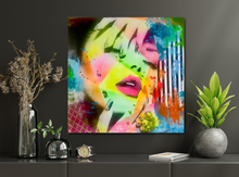 Load image into Gallery viewer, Female Synthesis of Colors 30" x 30"