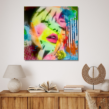 Load image into Gallery viewer, Female Synthesis of Colors 30" x 30"