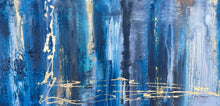 Load image into Gallery viewer, Forces of Blue 48" x 24"