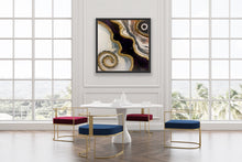 Load image into Gallery viewer, Flowing Gems 30" x 30"