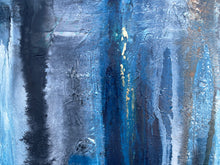 Load image into Gallery viewer, Forces of Blue 48" x 24"