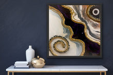 Load image into Gallery viewer, Flowing Gems 30" x 30"