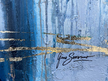 Load image into Gallery viewer, Forces of Blue 48" x 24"