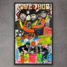 Load image into Gallery viewer, RUN DMC & Beastie Boys 24" x 36"