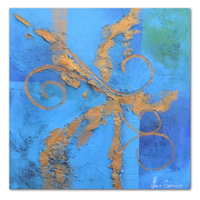 Load image into Gallery viewer, Streets of Gold 24" x 24"