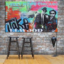 Load image into Gallery viewer, Jake and Elwood 60" x 36"