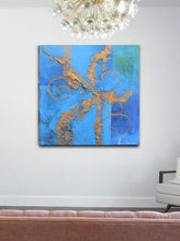 Load image into Gallery viewer, Streets of Gold 24" x 24"