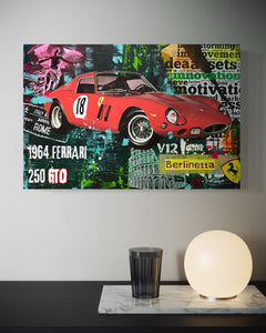 Ferrari 250 GTO  36" x 24"