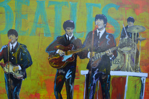 The Beatles 48" x 36"