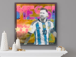 Messi 30" X 30"