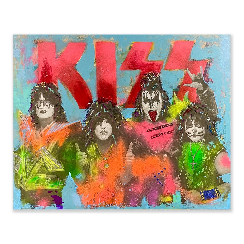 kiss band art